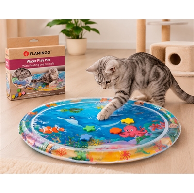 Flamingo Water Play Mat Vandlegemåtte Til Kat